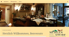 Desktop Screenshot of muehlenstube-belecke.de